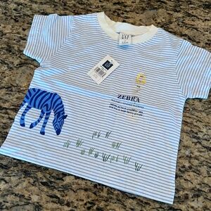 Zebra Infant Tee